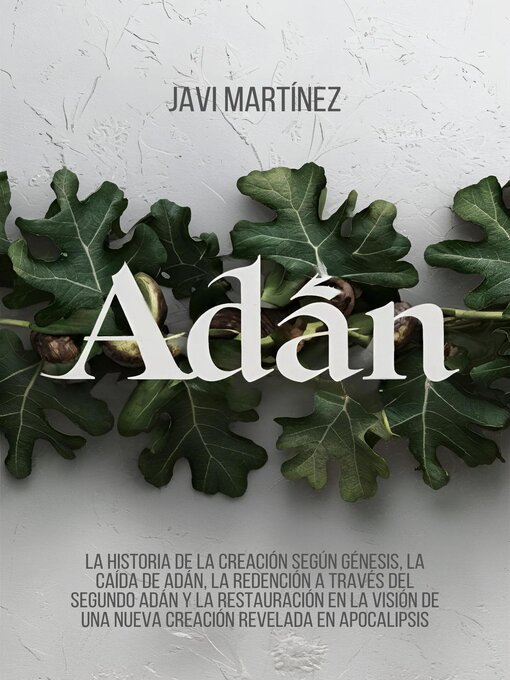 Title details for Adán by Javi Martínez - Available